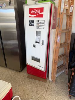 antique coca cola fridge