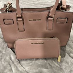 Michael Kors Purse With Matching Wallet