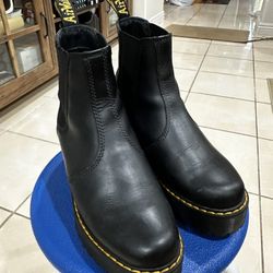 Dr Martens Chelsea Platform Booties