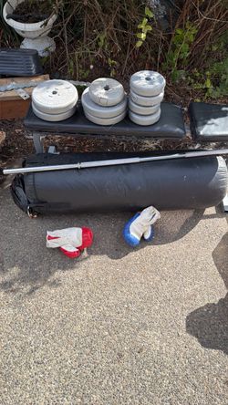 FREE Workout Equipment – Weights, Bar, Bench & More