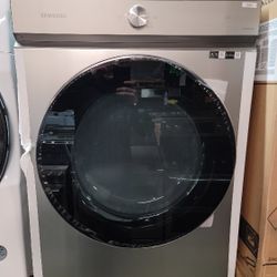 🚨  New Samsung - BESPOKE 7.6 Cu. Ft. Stackable Smart Electric Dryer with Steam DVE53BB8900T