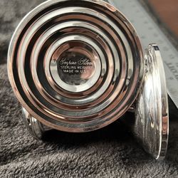 Empire Silver candle holders