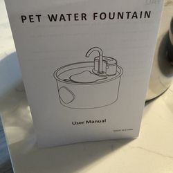 Pet Water Fountain