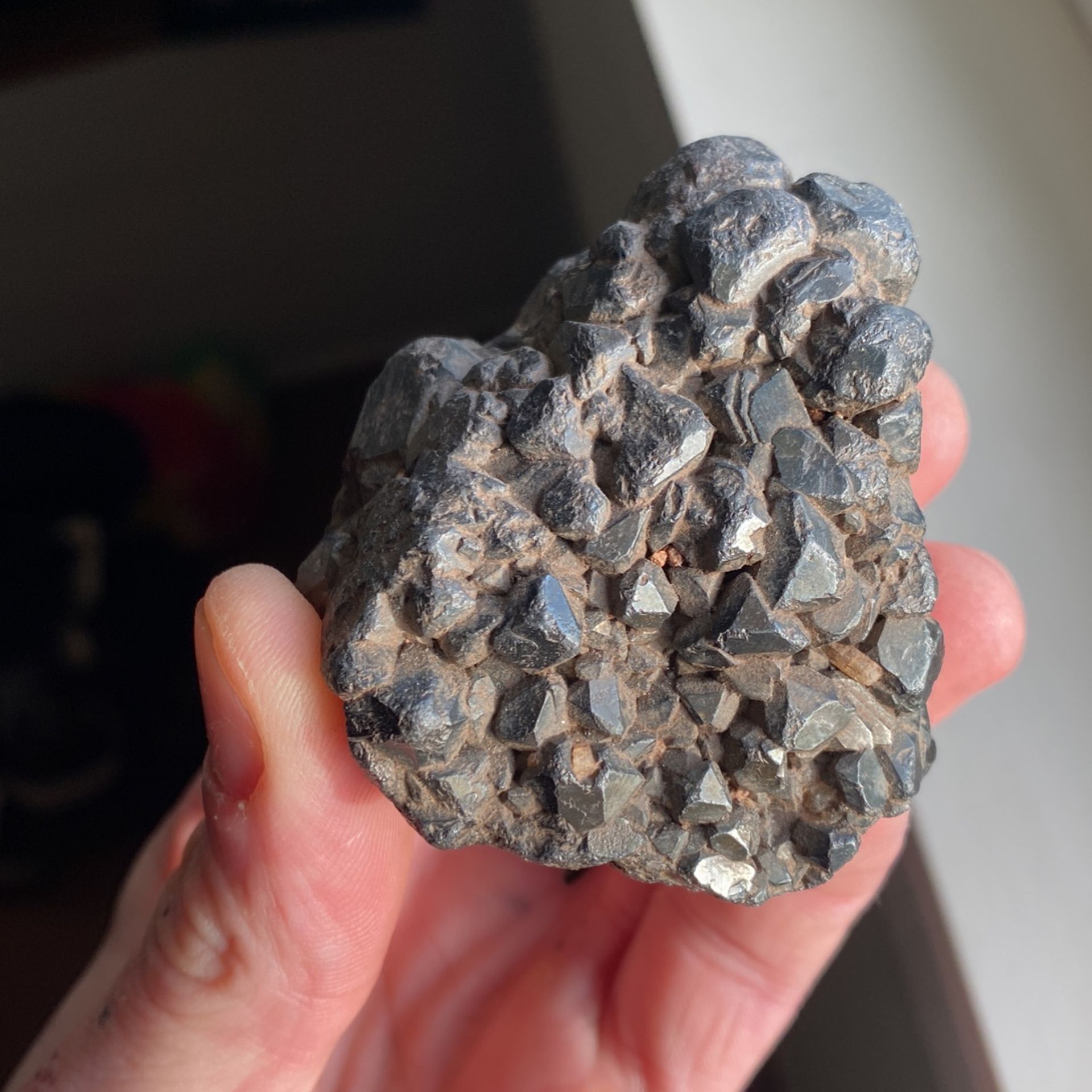 unique magnatite crystal