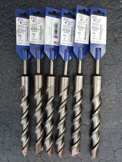1" carbide tipped drill bits