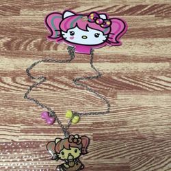 Loungefly Sanrio Hello Kitty Comic Con Charm Necklace New