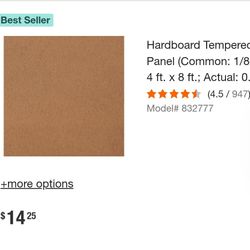 New Cardboard Tempered Panel