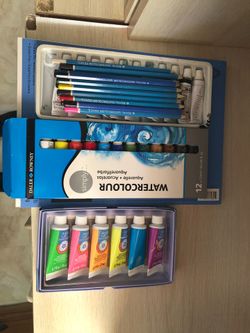 Watercolor bundle + neon paint