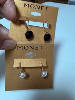 Dangling drop earring 2 pairs for price listed. New!