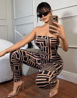 Sexy Jumpsuit Ladies size Large 