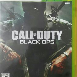 CALL OF DUTY BLACK OPS FOR XBOX 360 (#1)