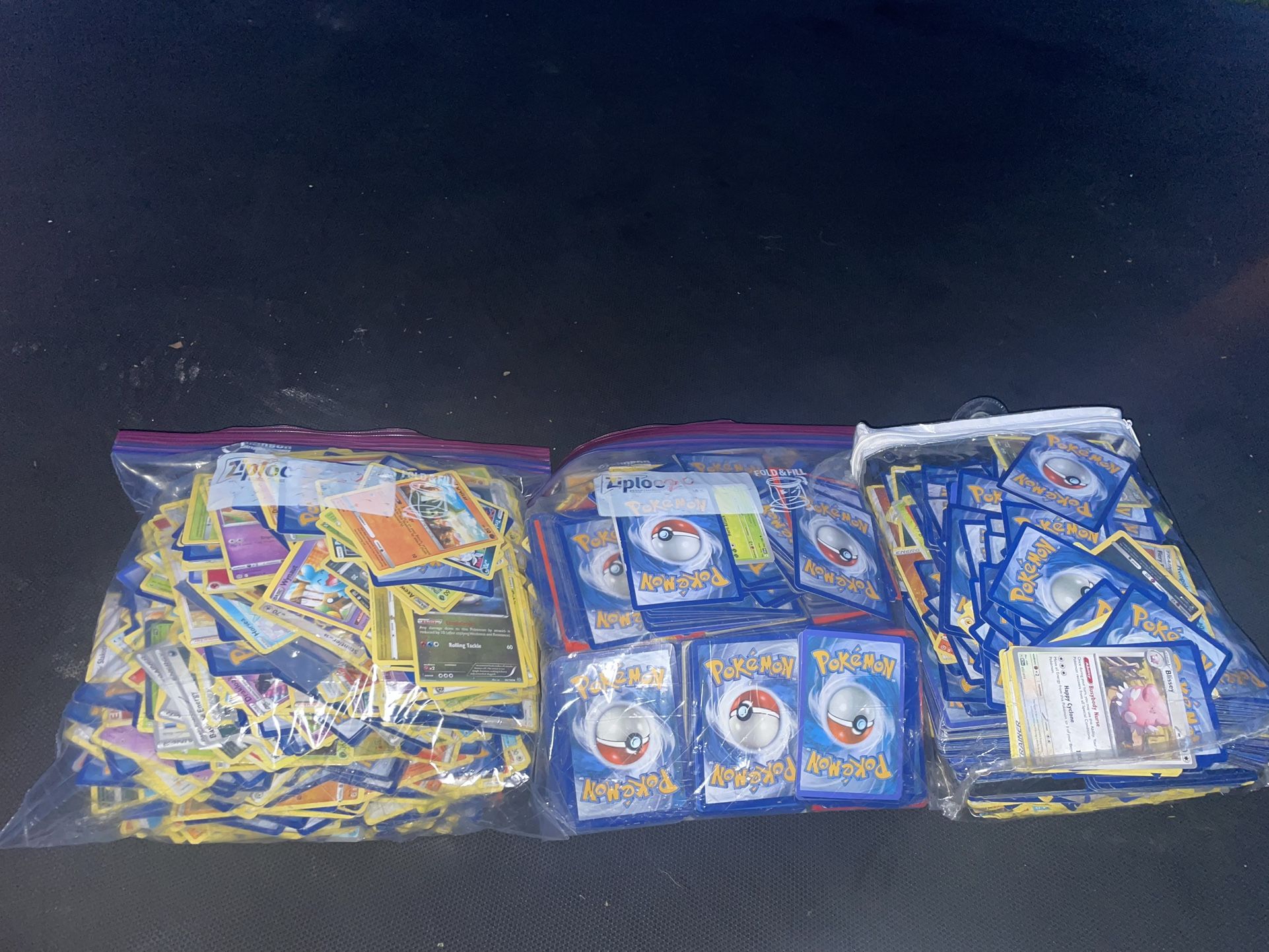 3 Bags Of Pokémon Cards