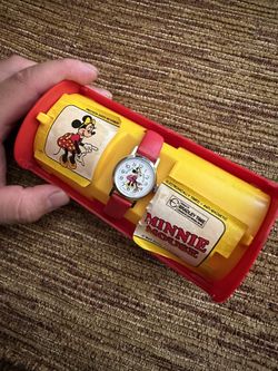 Vintage Bradley Time Watch - Minnie Mouse Disney - Swiss Made