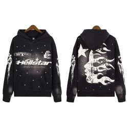 hell star hoodie 