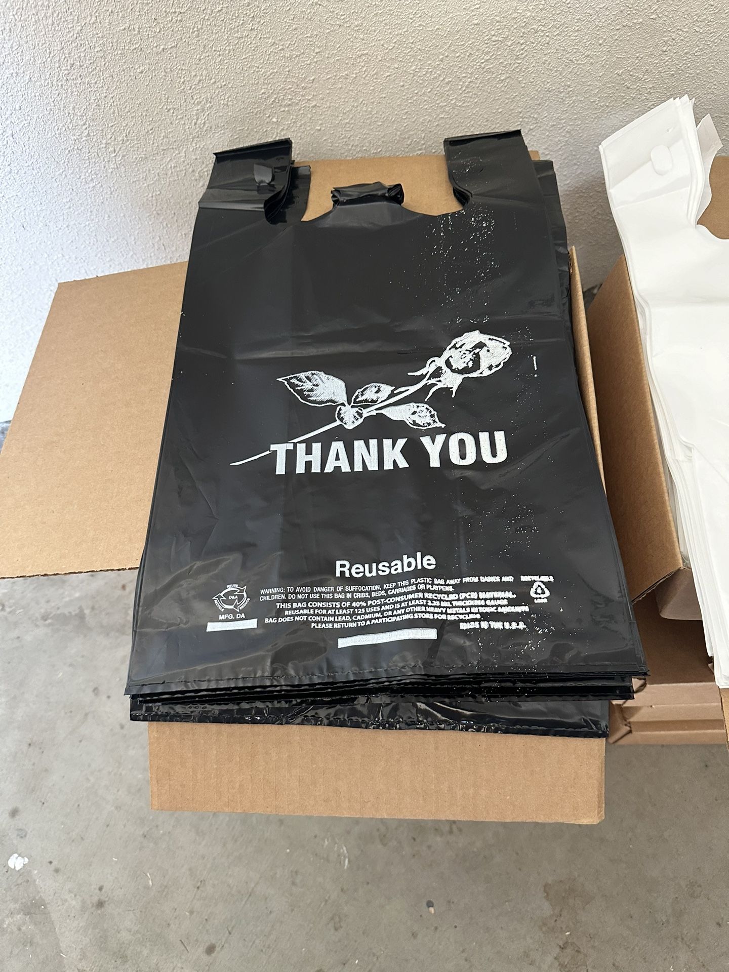 Thank You T Shirt Bags