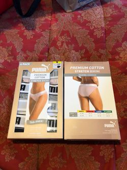 Puma Premium Cotton Stretch Bikini Size Small