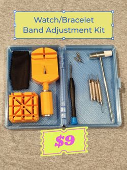Watch Bracelet Band Adjustment Tool Kit