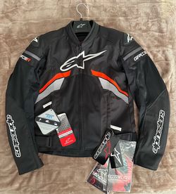 Alpinestars T-GP Plus R v3 (Textile) Black/Red/White Men’s Size Small