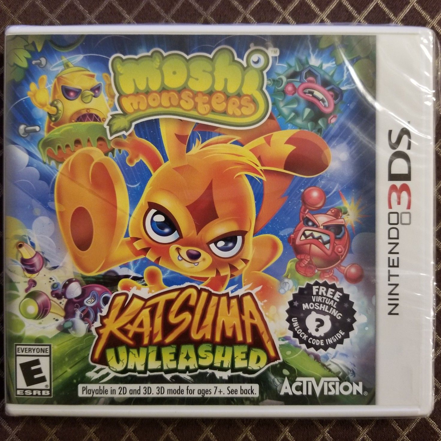 Moshi Monsters Katsuma Unleashed Nintendo 3DS Video Game