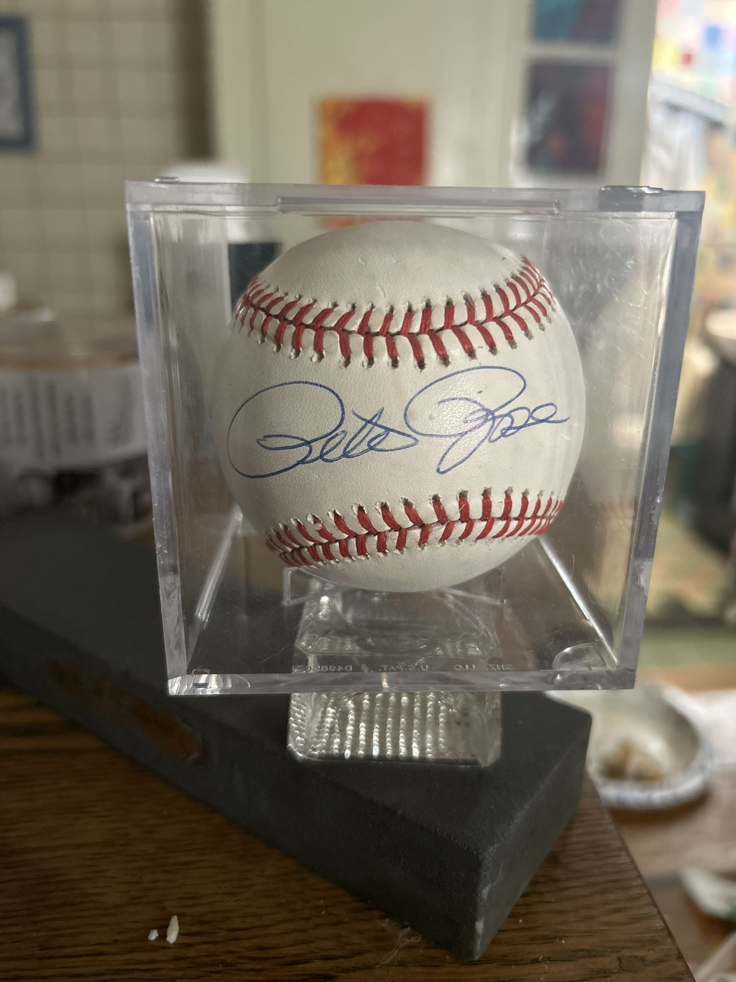 Pete Rose Signed Baseball
