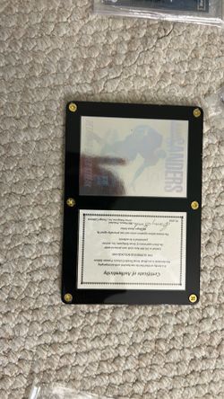 Barry Sanders Hologram card