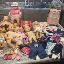 Doll And Accessory Lot