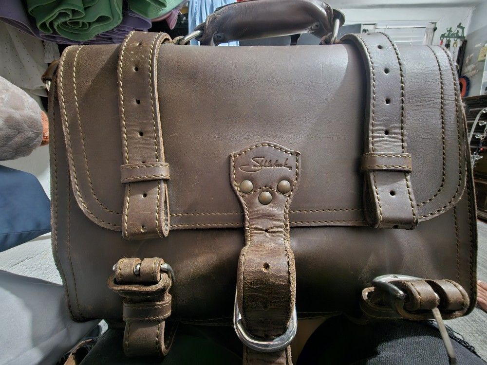 Classic Saddleback Leather Briefcase