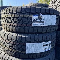 275/65R18 New Toyo Open Country ATIII Tires