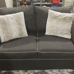 Grey Loveseat