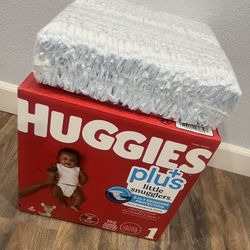 HUGGIES DIAPERS SIZE 1 