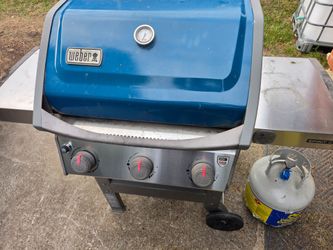 Weber Spirit II 3-Burner Gas Grill Blue