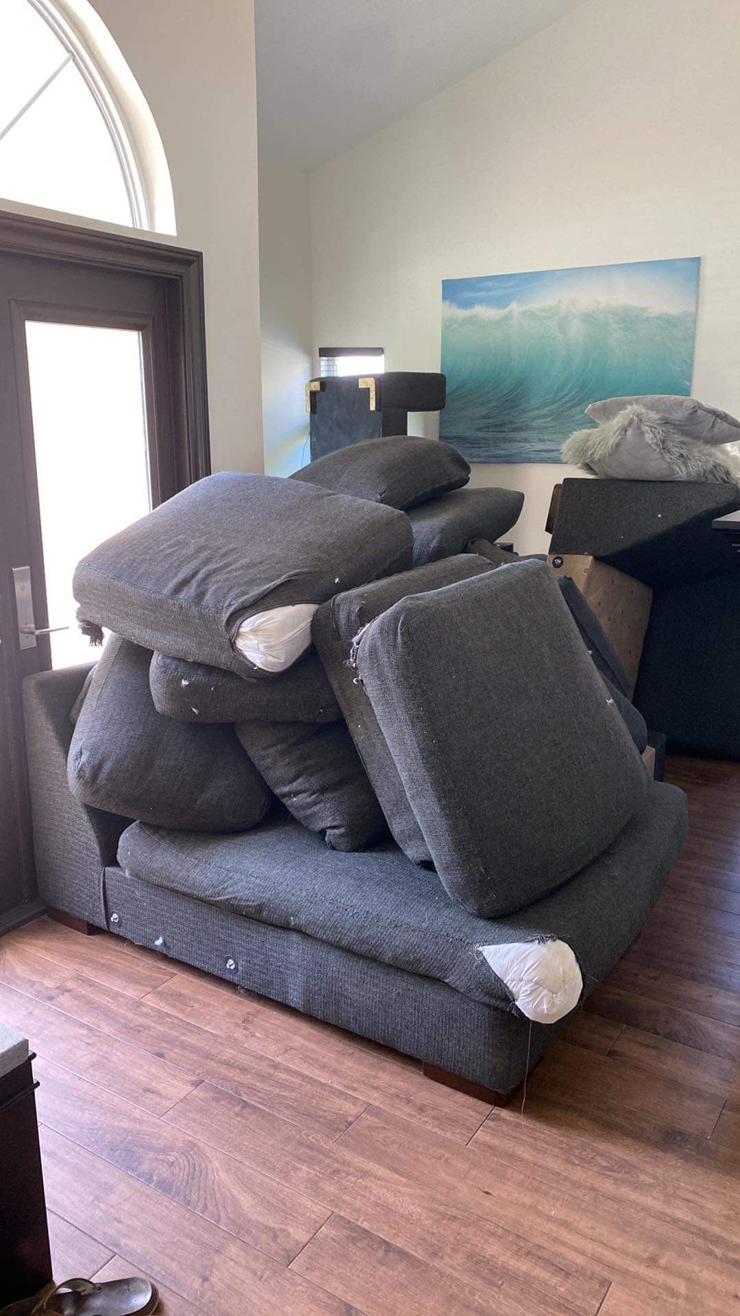 Free Couch As Is 