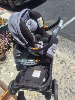 Chicco stroller and infant seat