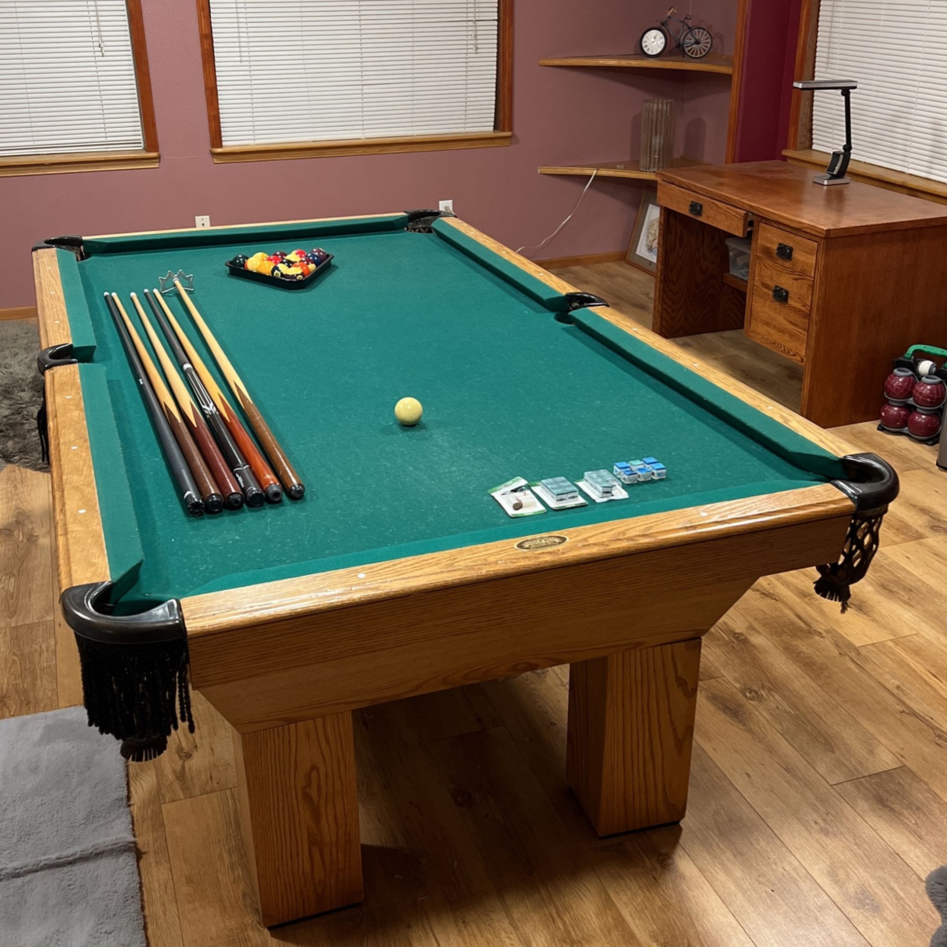 The Genuine Article Golden West Billard Pool Table