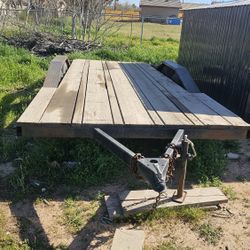 20FT FLATBED TRAILER – ROLLOVER FENDERS