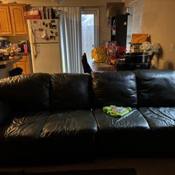 Used Green Leather Sectionals 