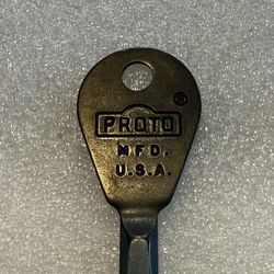 Vintage Proto MFD USA Pendant/Screwdriver DARK BLACK OXIDE 
