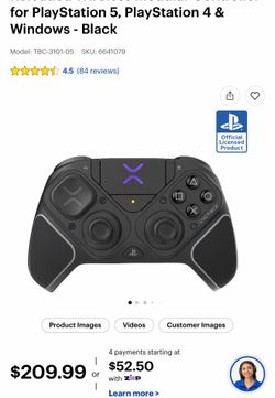 Pro controller ps5/pc