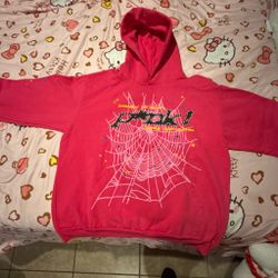 Pink Spider hoodie