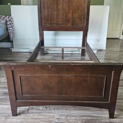 Wood Bed Frame