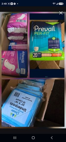 Deals on bed ljnners n diapers xl and pads
