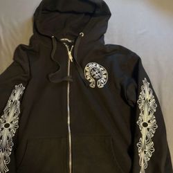 chrome hearts hoodie black