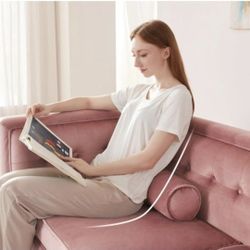 58'' W Velvet Sofa, Mid-Century Love Seats Sofa Furniture with Bolster Pillows, Button Tufted Couch for Living Room, Tool-Free Assembly (Loveseat, Pin