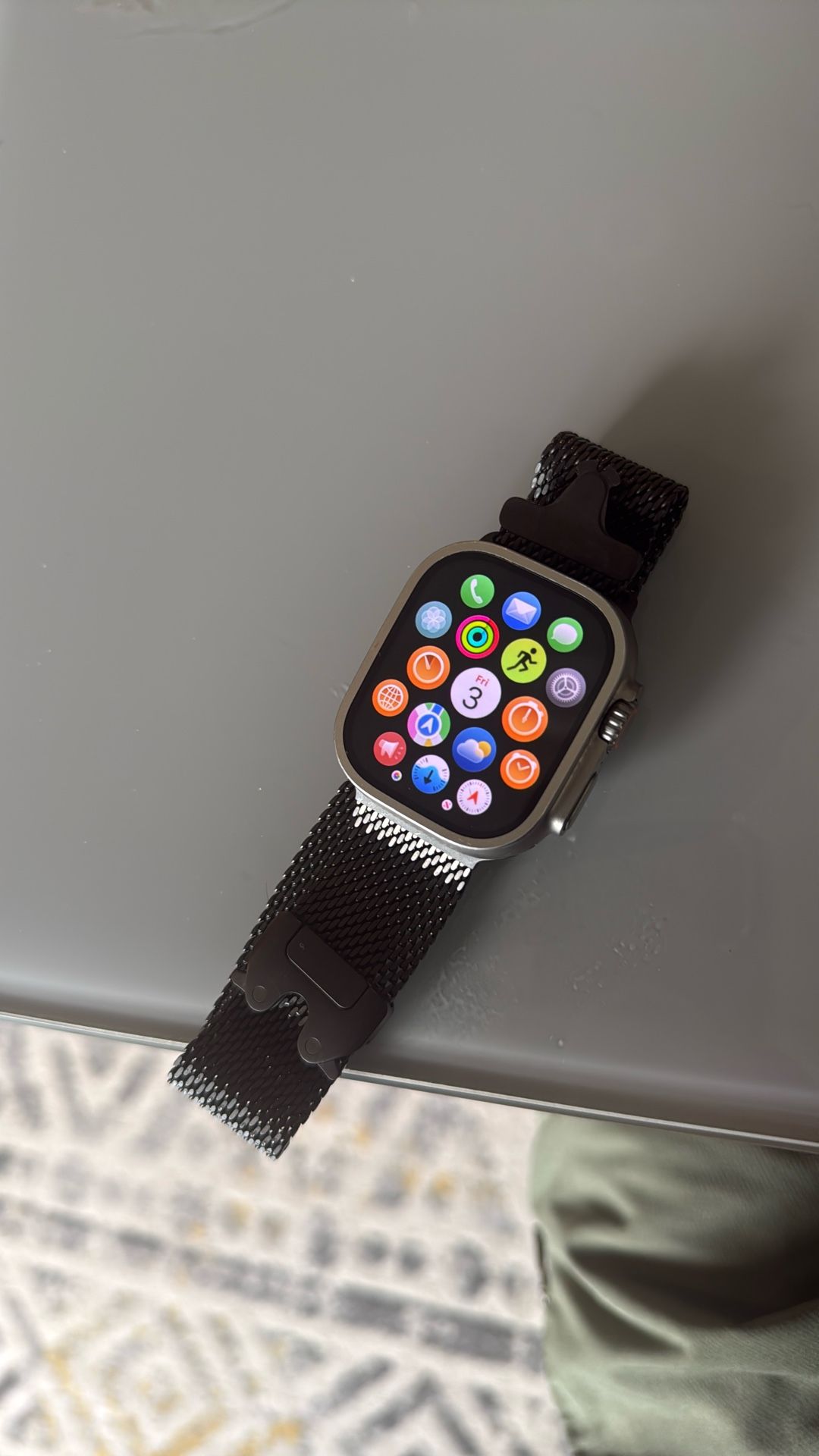 Apple Watch Ultra 2 With Titanium Loop Band