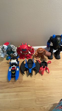 Batman and superhero toys Mattel