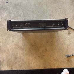 Qsc Mx1500 Power Amp (for Parts Not Working)