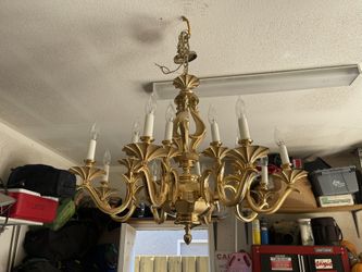 Solid Brass Chandelier
