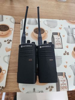 Motorola walkie talkies
