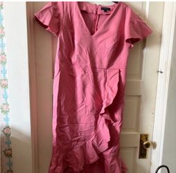 Lane Bryant Pink Dress Size 14