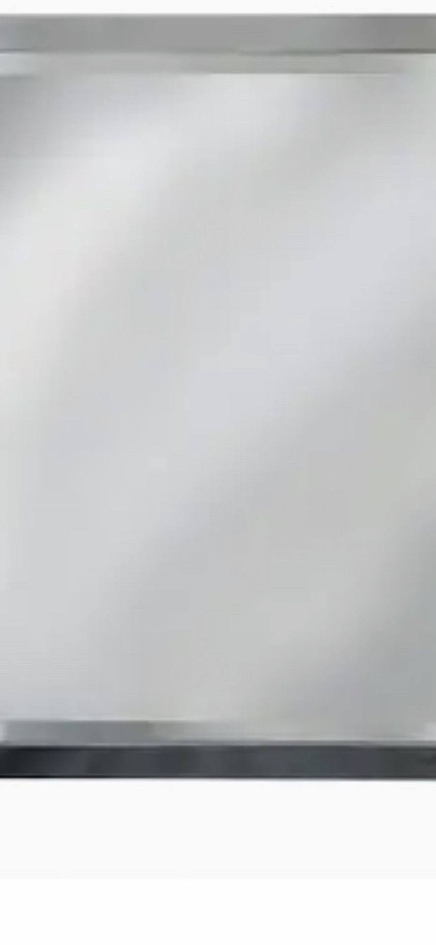 ALLEN ROTH CROME RECTANGULAR BATHROOM MIRROR BRAND NEW